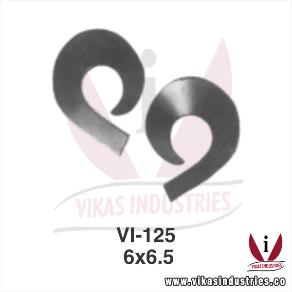 wrought iron leaves flowers