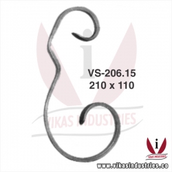 <p>Wrought Iron Scroll</p>