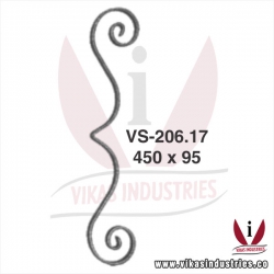 <p>Wrought Iron Scroll</p>