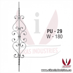 Wrought Iron Panel Unit