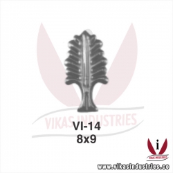 <p>wrought iron leaves flowers</p>