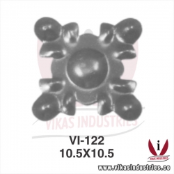 <p>wrought iron leaves flowers</p>