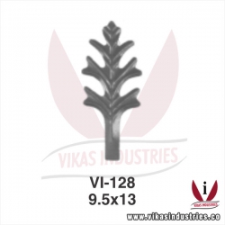 <p>wrought iron leaves flowers</p>