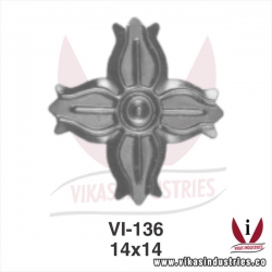 <p>wrought iron leaves flowers</p>