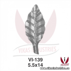 wrought iron leaves flowers