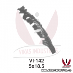 <p>wrought iron leaves flowers</p>