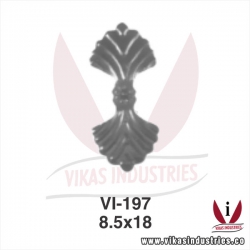 <p>wrought iron leaves flowers</p>