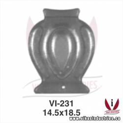 <p>wrought iron leaves flowers</p>