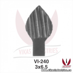 <p>wrought iron leaves flowers</p>