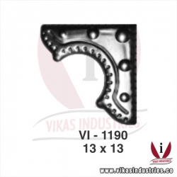 wrought iron leaves flowers