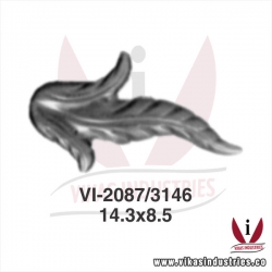 <p>wrought iron leaves flowers</p>