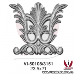 <p>wrought iron leaves flowers</p>